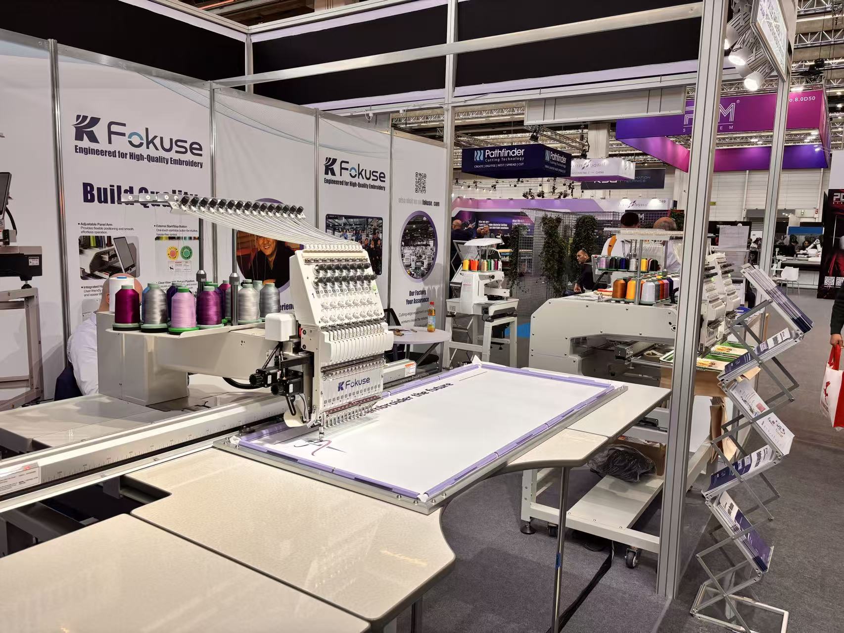 Fokuse at Texprocess in Frankfurt Fokuse at Texprocess in Frankfurt