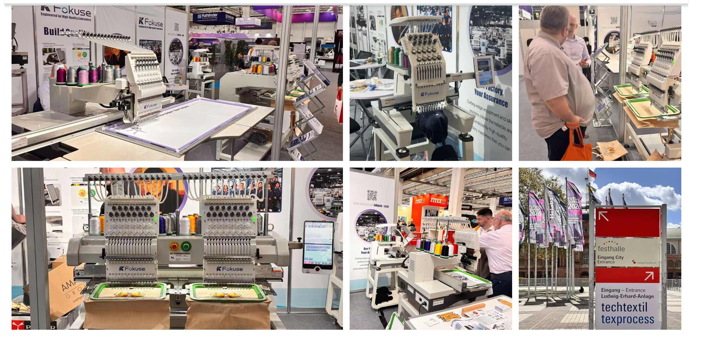 Fokuse at Texprocess in Frankfurt 