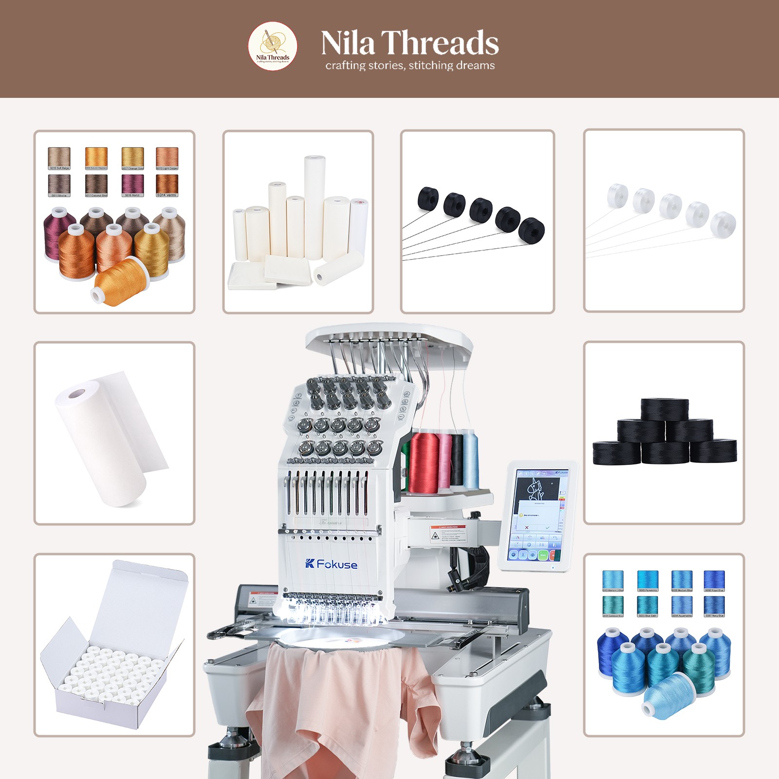 Nova Stitch Embroidery Machine