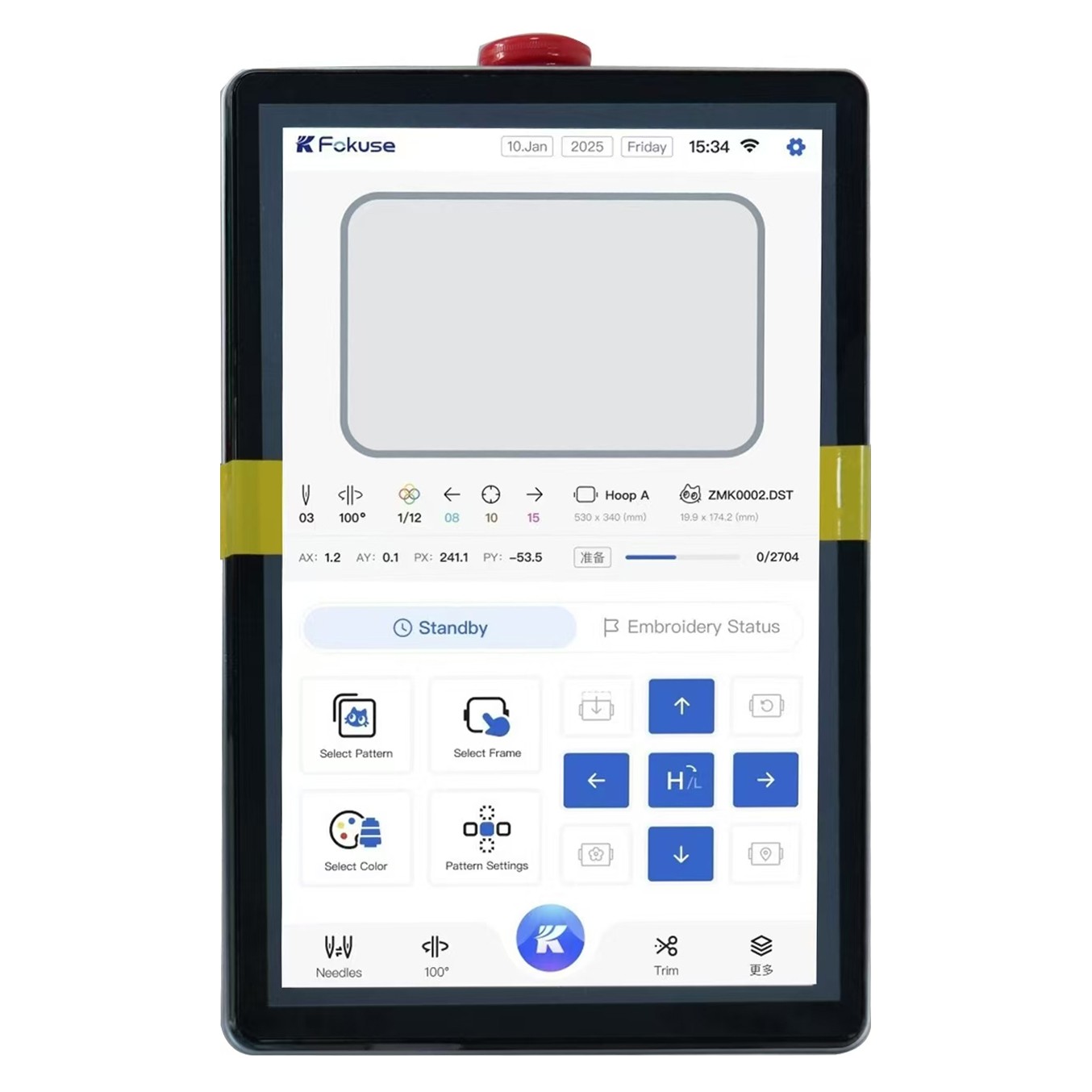 JOY STITCH Embroidery Machine-(A)