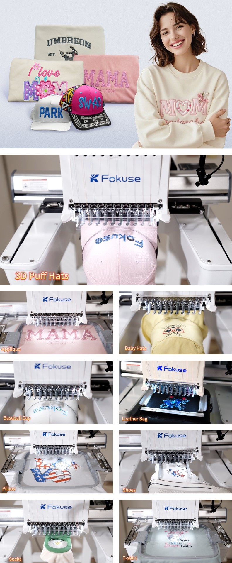 Nova Stitch Embroidery Machine