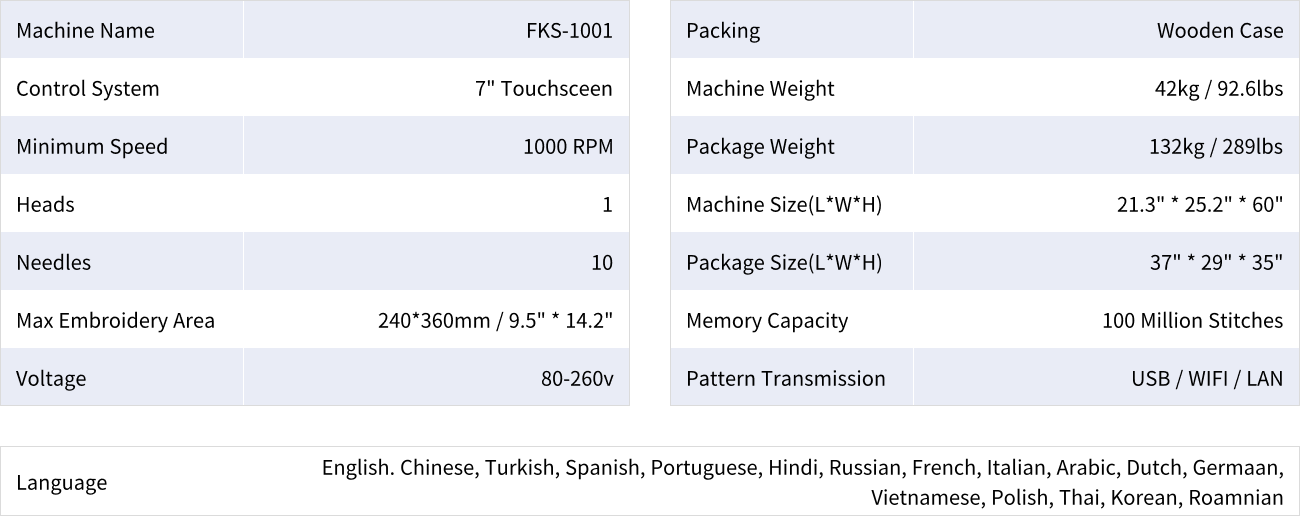 Nova Stitch FKS-1001